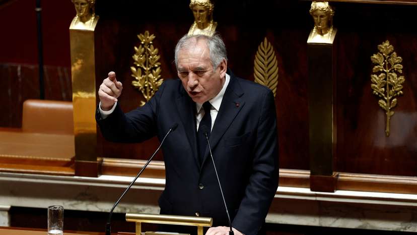 French PM Bayrou delivers his general policy speech in front of the parliament in Paris