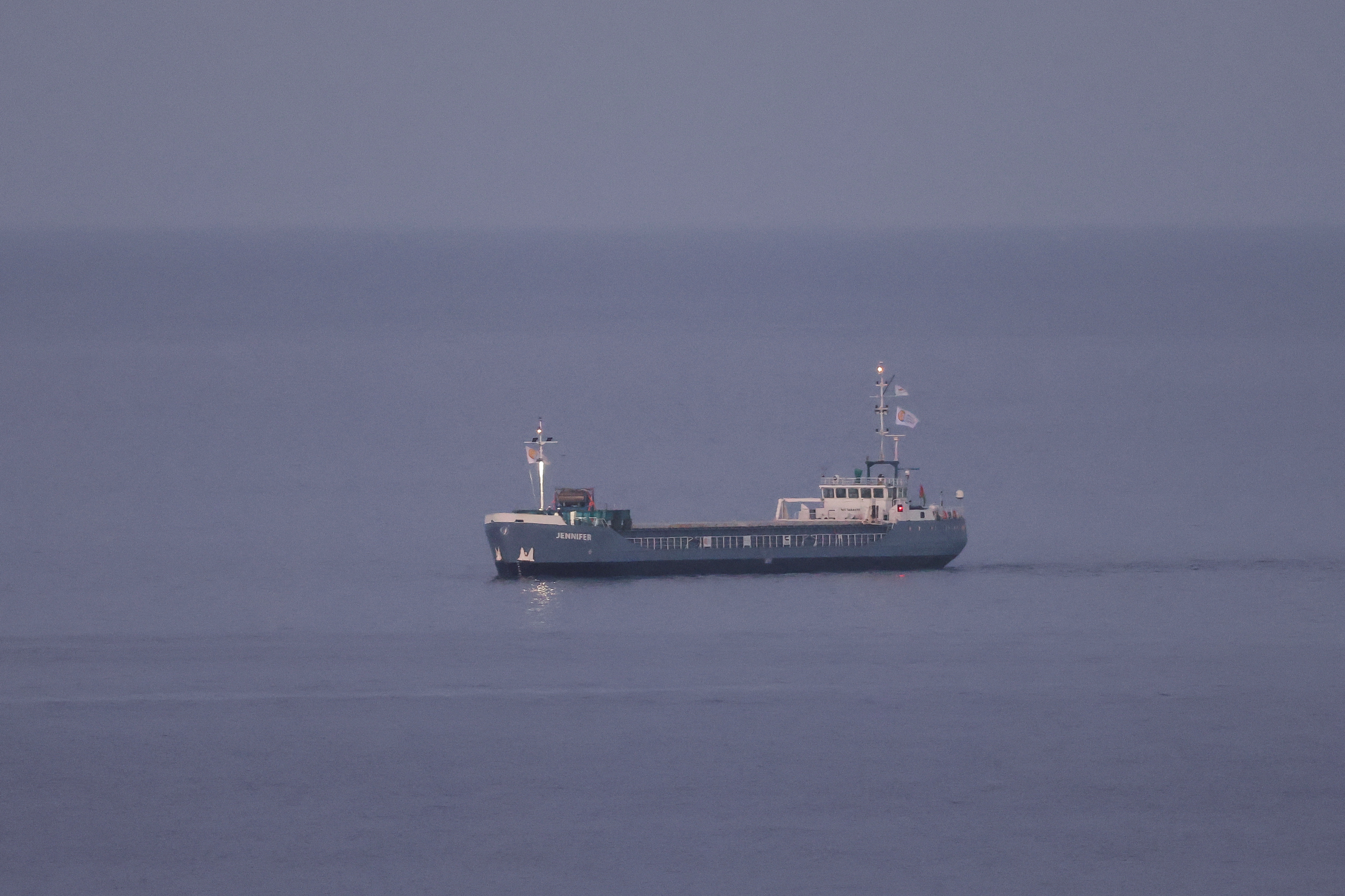 FILE PHOTO: Aid ship returns to Cyprus after NGO workers killed