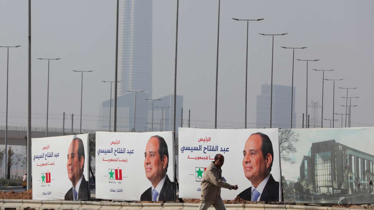 Egypt's presidential elections, in Cairo