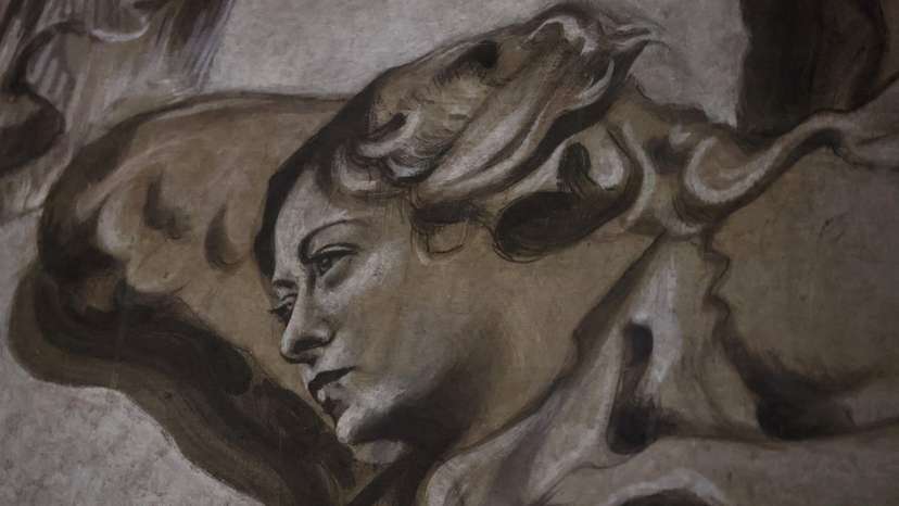 Italy investigates church painting of angel restored to look like Meloni