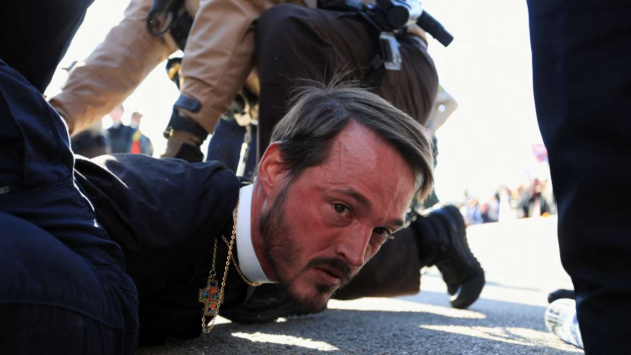 Protest against immigration actions in Chicago