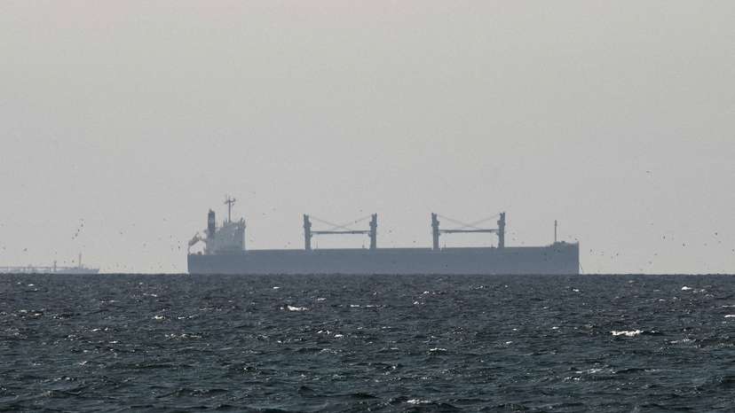 FILE PHOTO: Tankers sail in the Gulf, near the Strait of Hormuz