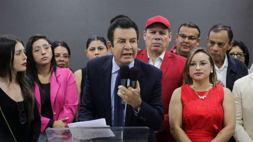 Honduras' Nasralla speaks after electoral body declares Asfura winner
