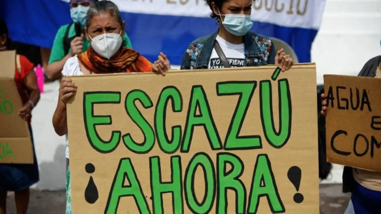 Manifestação pede assinatura do Acordo de Escazú