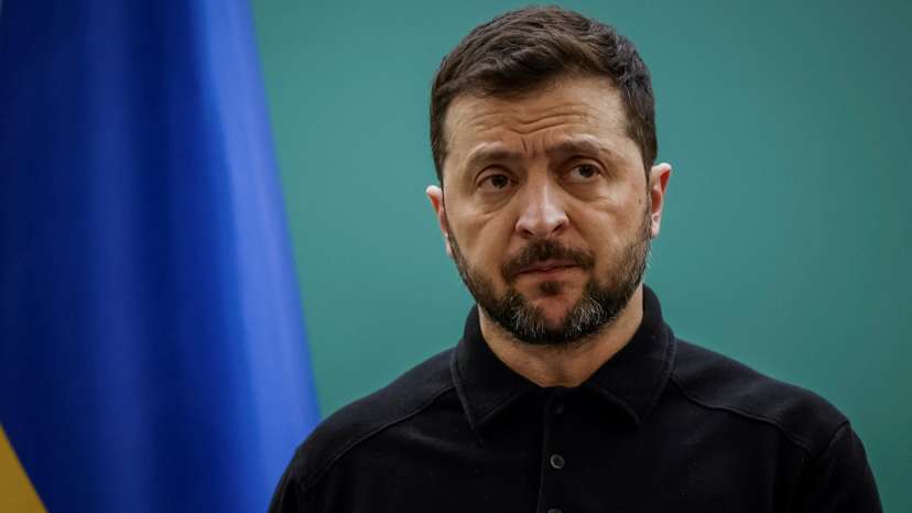 FILE PHOTO: Ukrainian President Zelenskiy shares iftar with Ukrainian Muslim soldiers in Kyiv