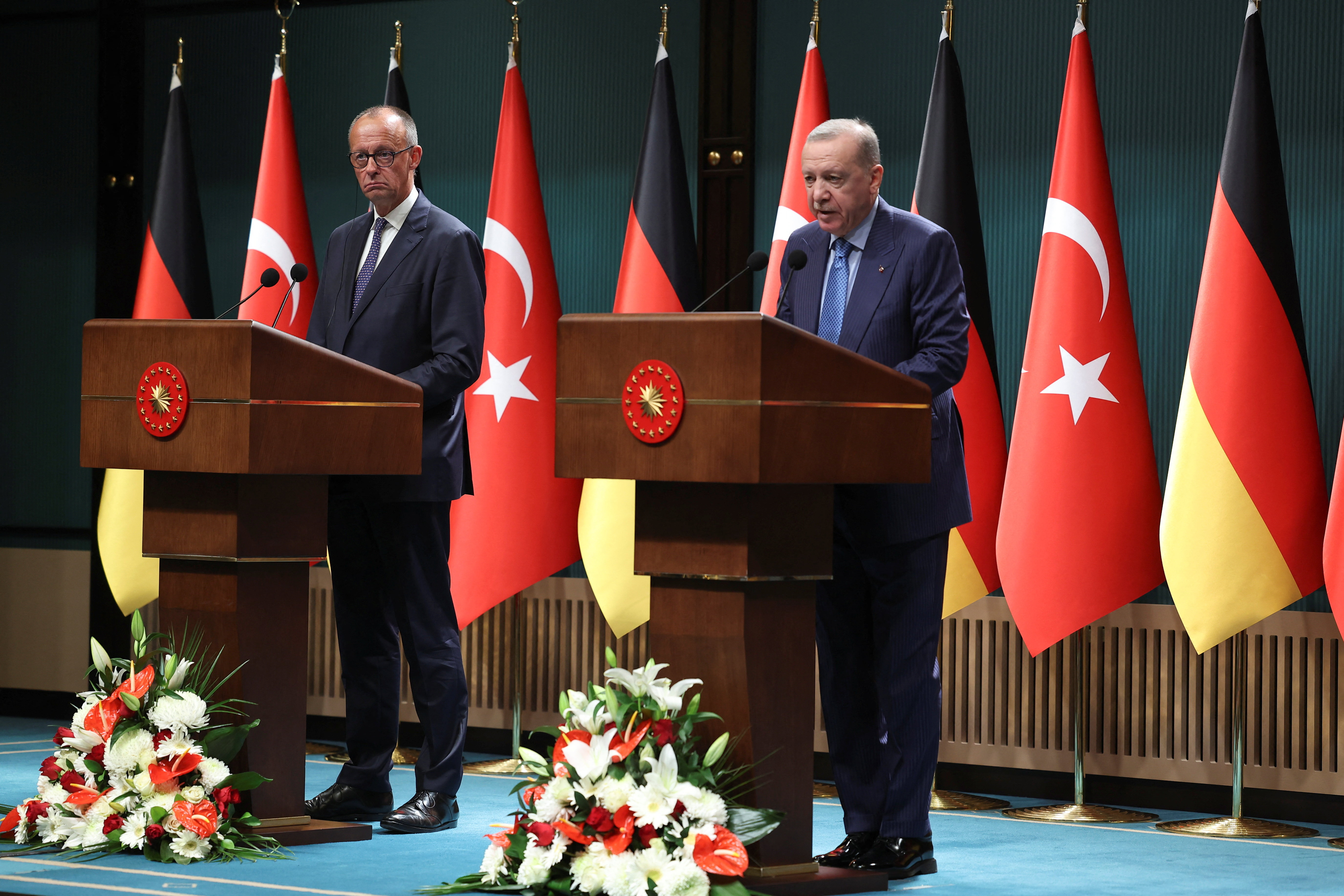 German Chancellor Merz visits Turkey