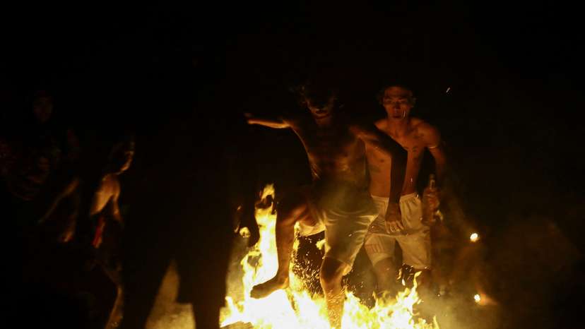 Followers of Venezuela's most popular cult hold a mystical celebration