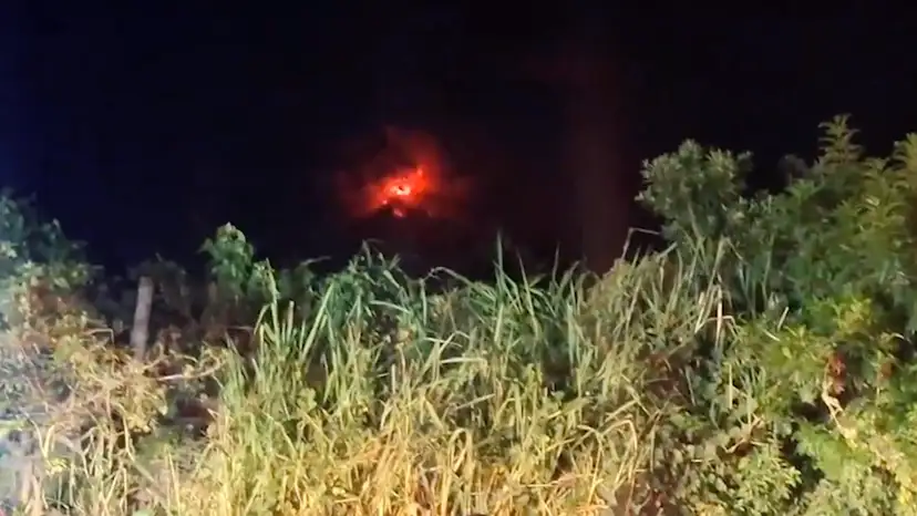 Fuego Volcano in Guatemala erupts