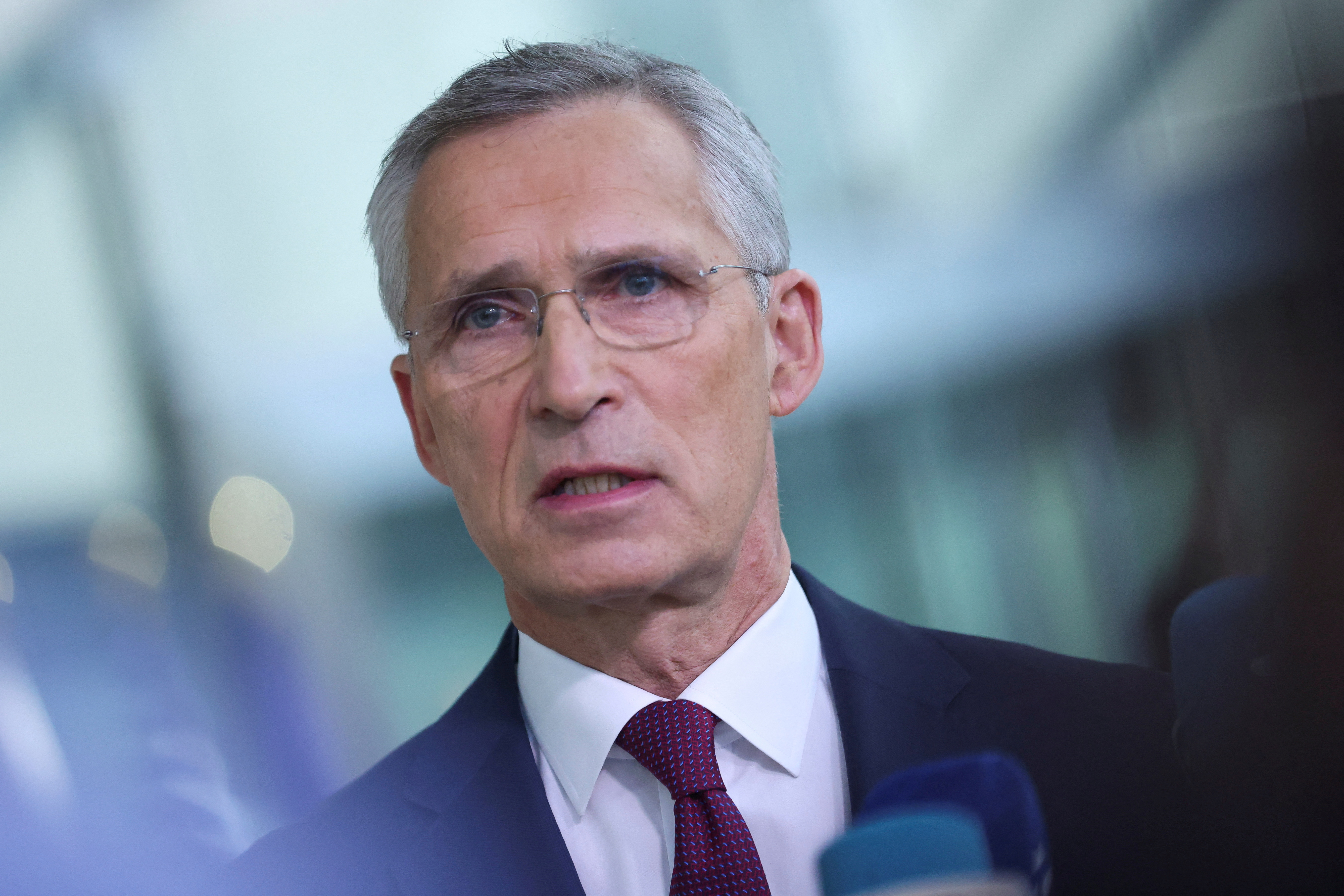 FILE PHOTO: Defence ministers of the NATO-Ukraine Council meet in Brussels