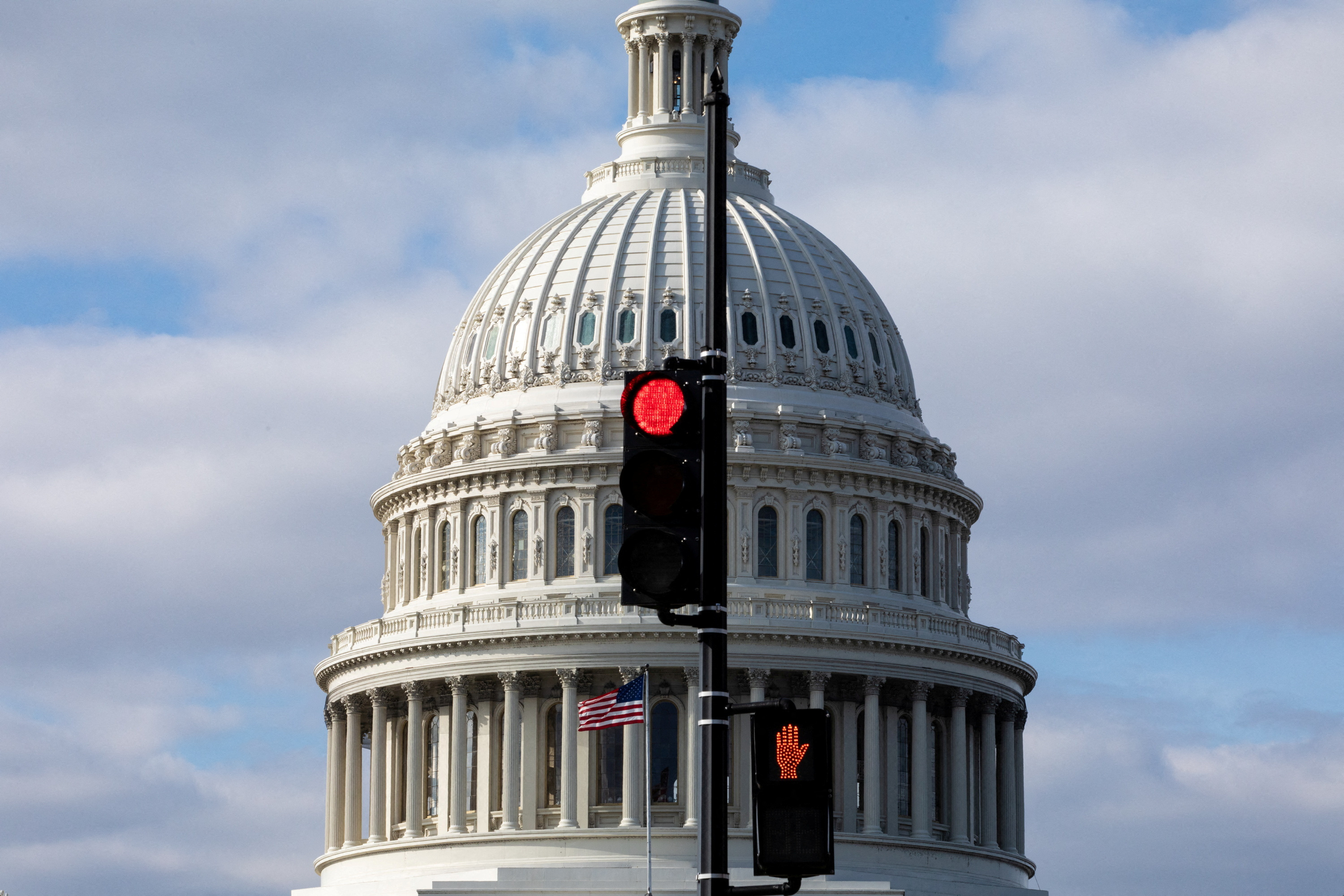 FILE PHOTO: The U.S Capitol is seen on Capitol Hill in Washington