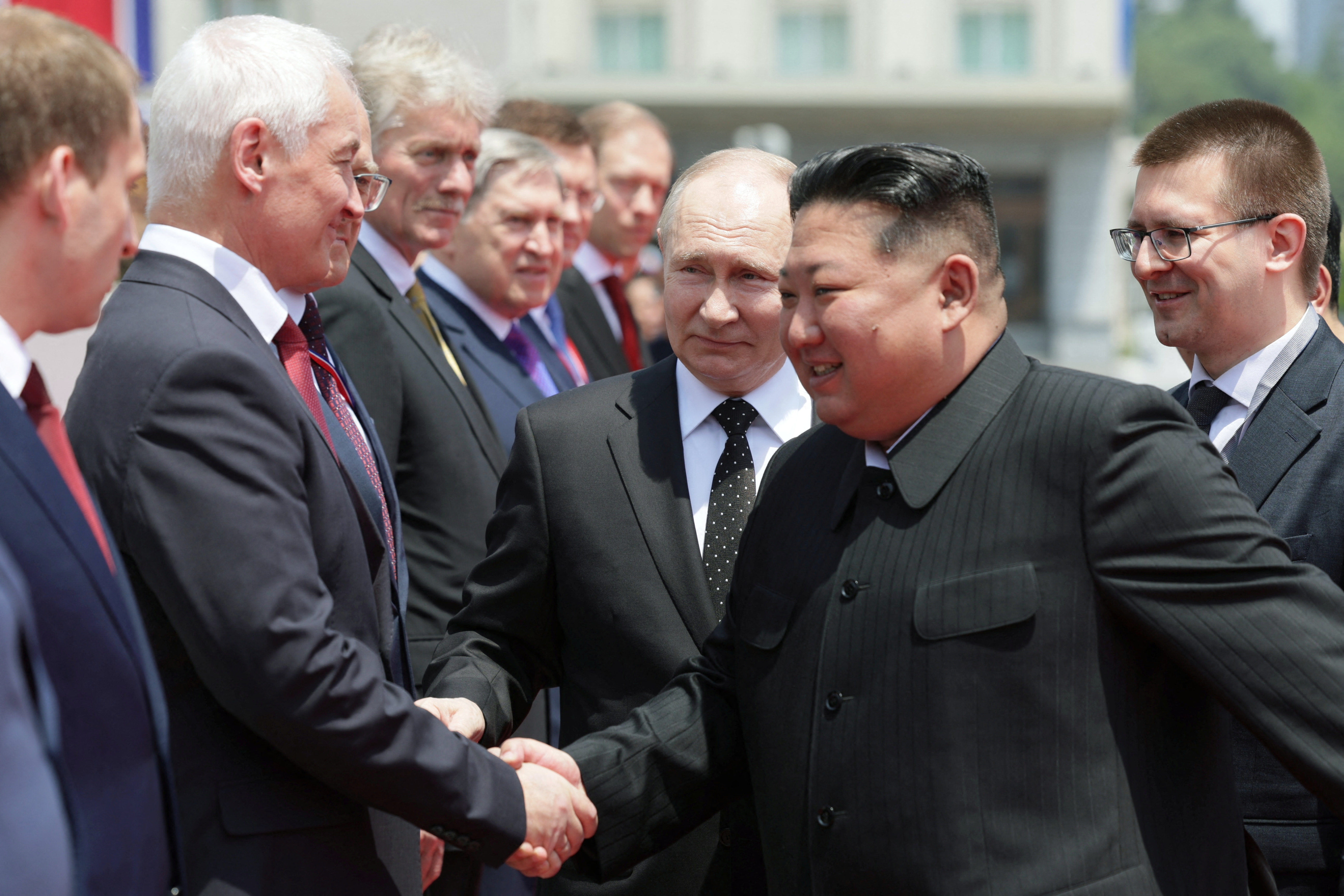 Russian President Putin visits North Korea