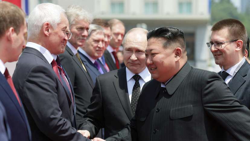 Russian President Putin visits North Korea