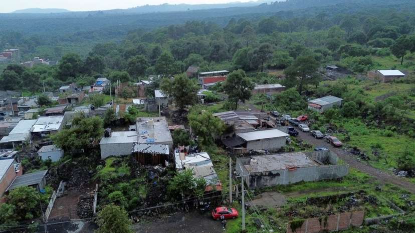 FILE PHOTO: A neighborhood in Uruapan, Michoacan state, Mexico