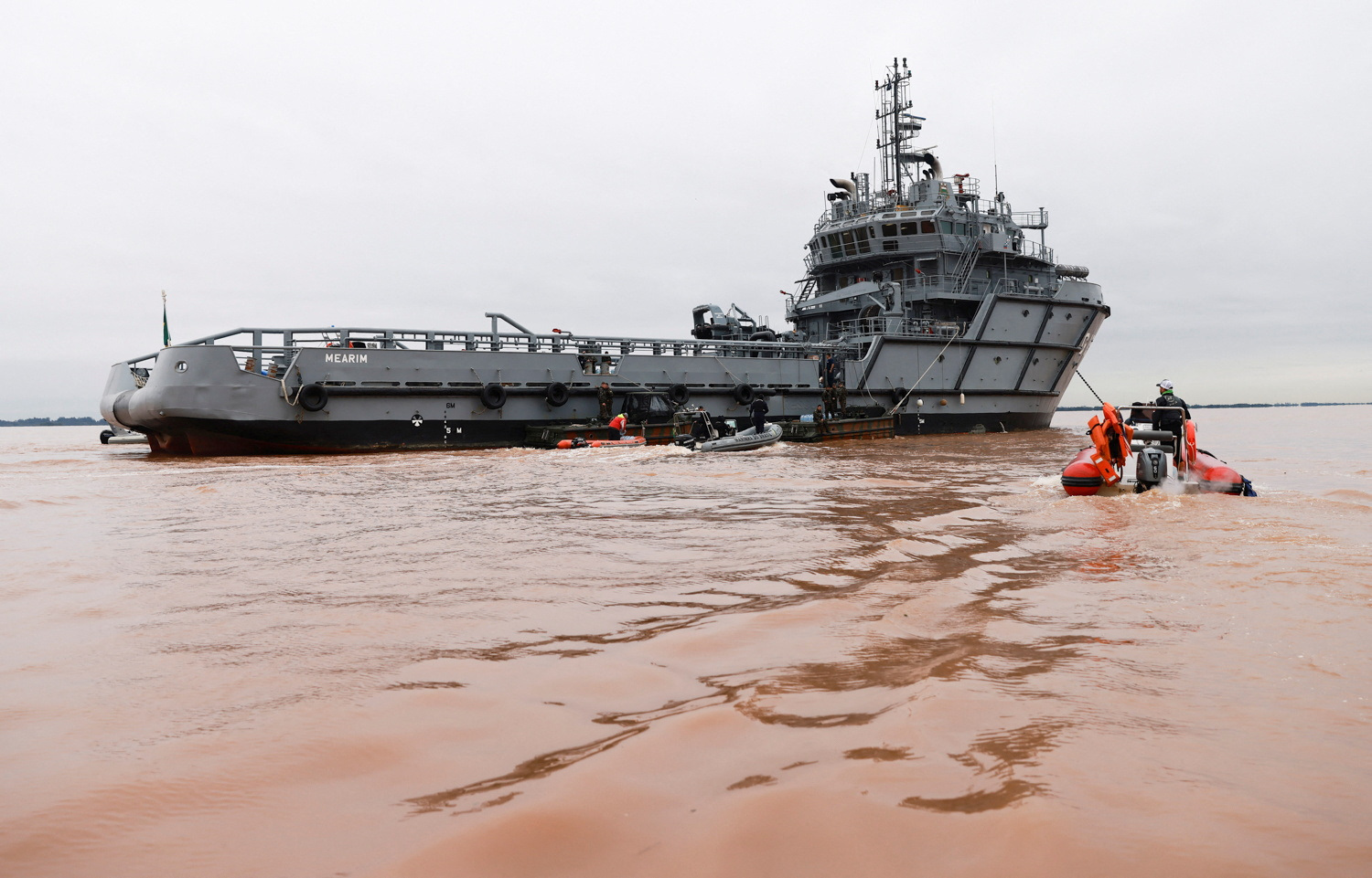 Flooding due to heavy rains in Rio Grande do Sul