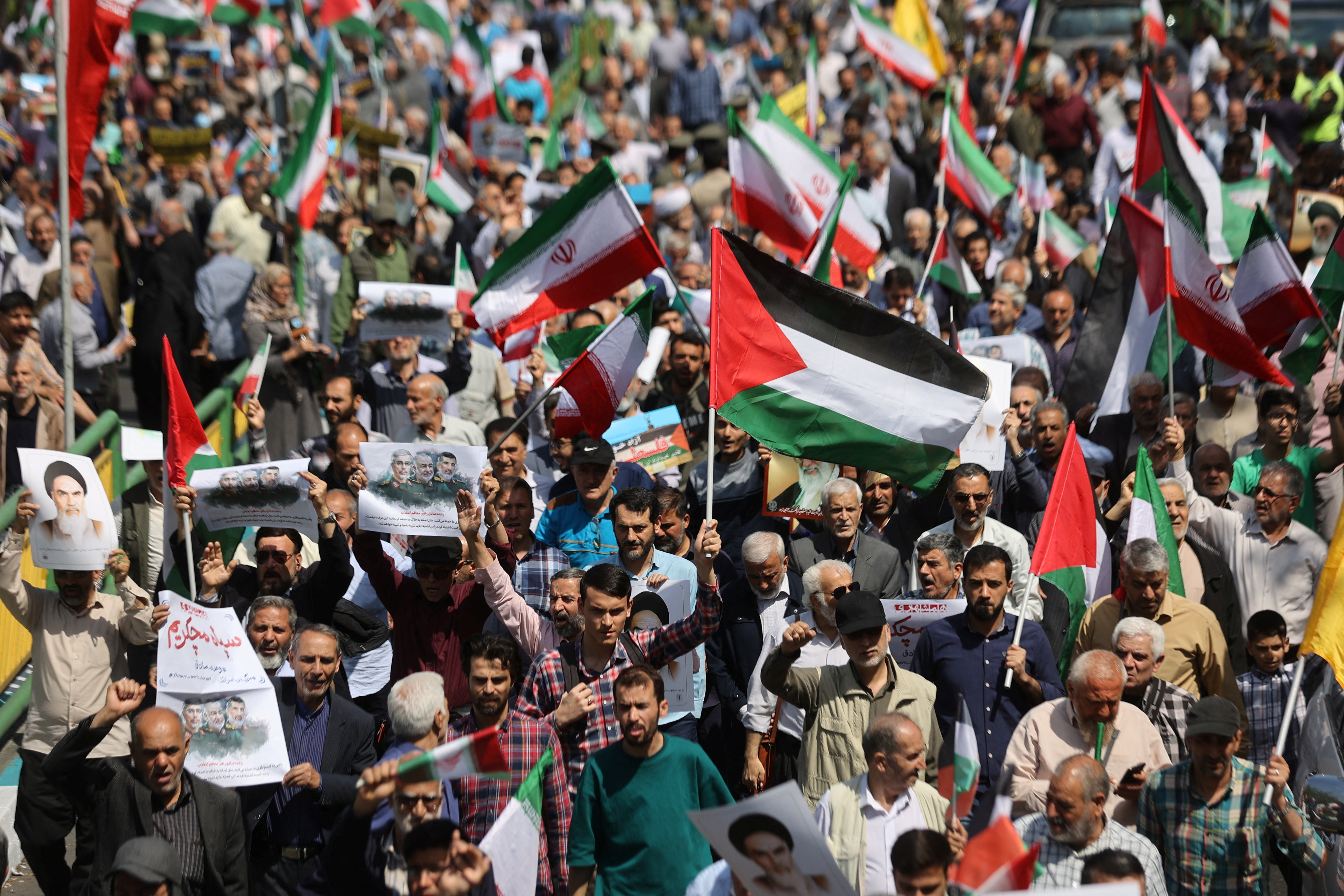 Anti-Israel rally in Tehran