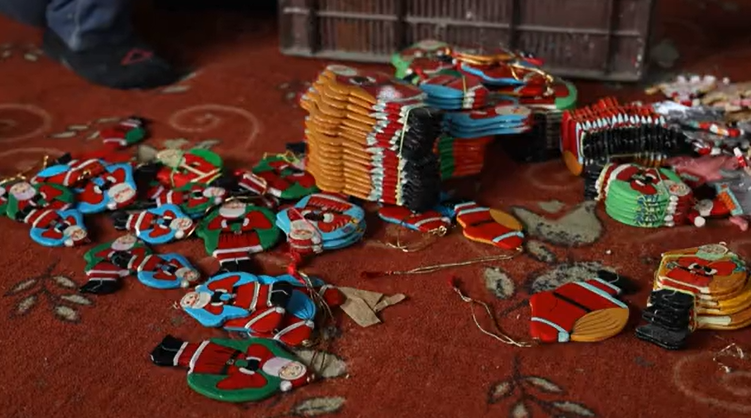 Christmas decorations in Kashmir - INdia