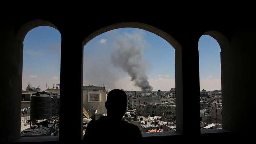 Israeli forces launch a ground and air operation in the eastern part of Rafah