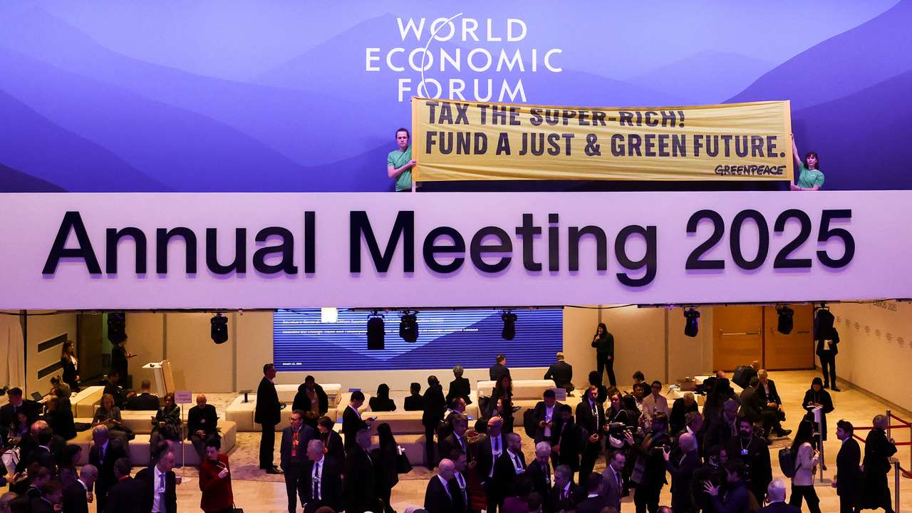 55th annual World Economic Forum (WEF) meeting in Davos