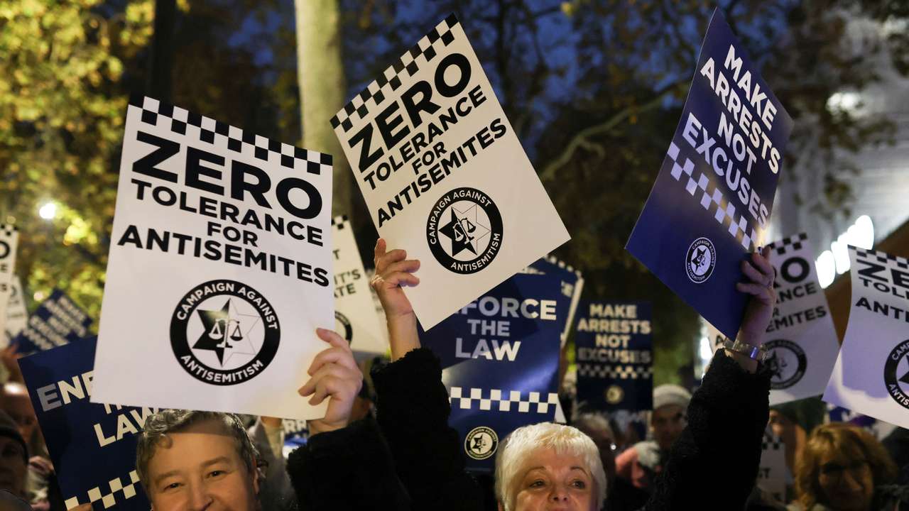 Protest against the lack of police action during pro-Palestinian demonstrations and to condemn the increase of antisemitic hate crimes in London