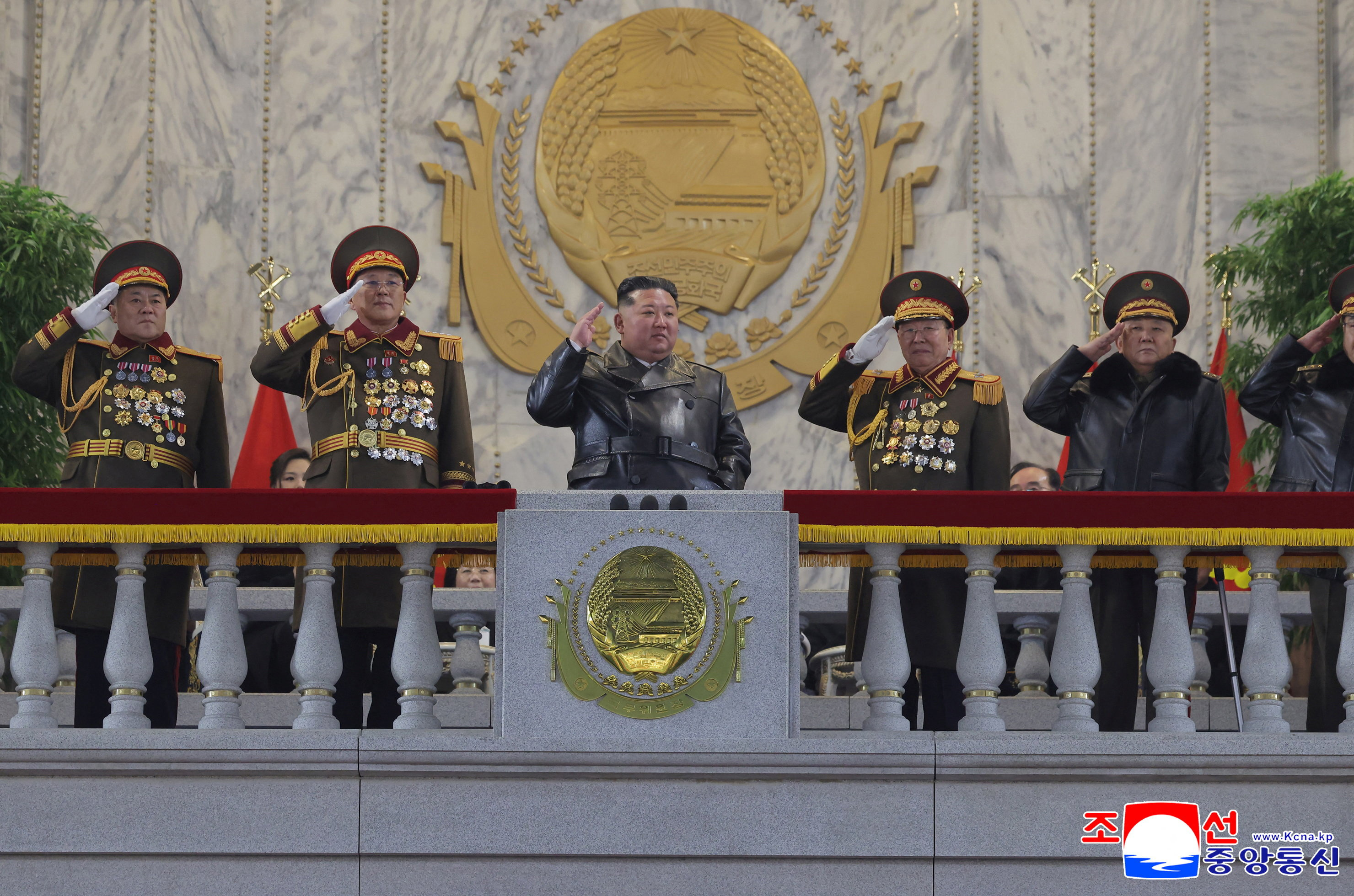 Military parade to commemorate the Ninth Congress of the ruling Workers' Party of Korea (WPK) in Pyongyang