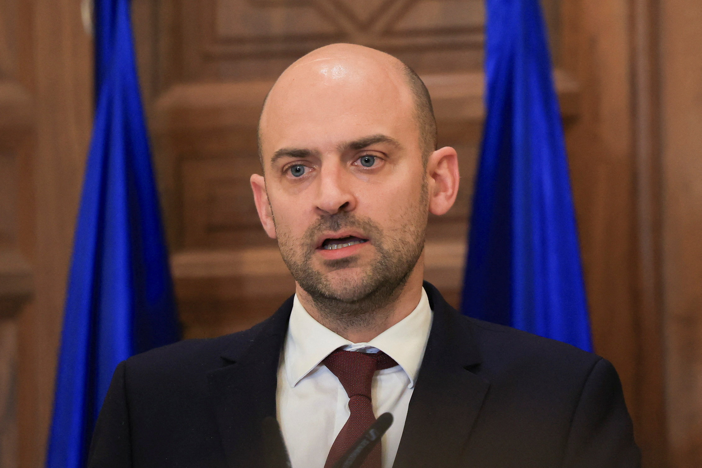 French Minister for Europe and Foreign Affairs Jean-Noel Barrot visits Beirut