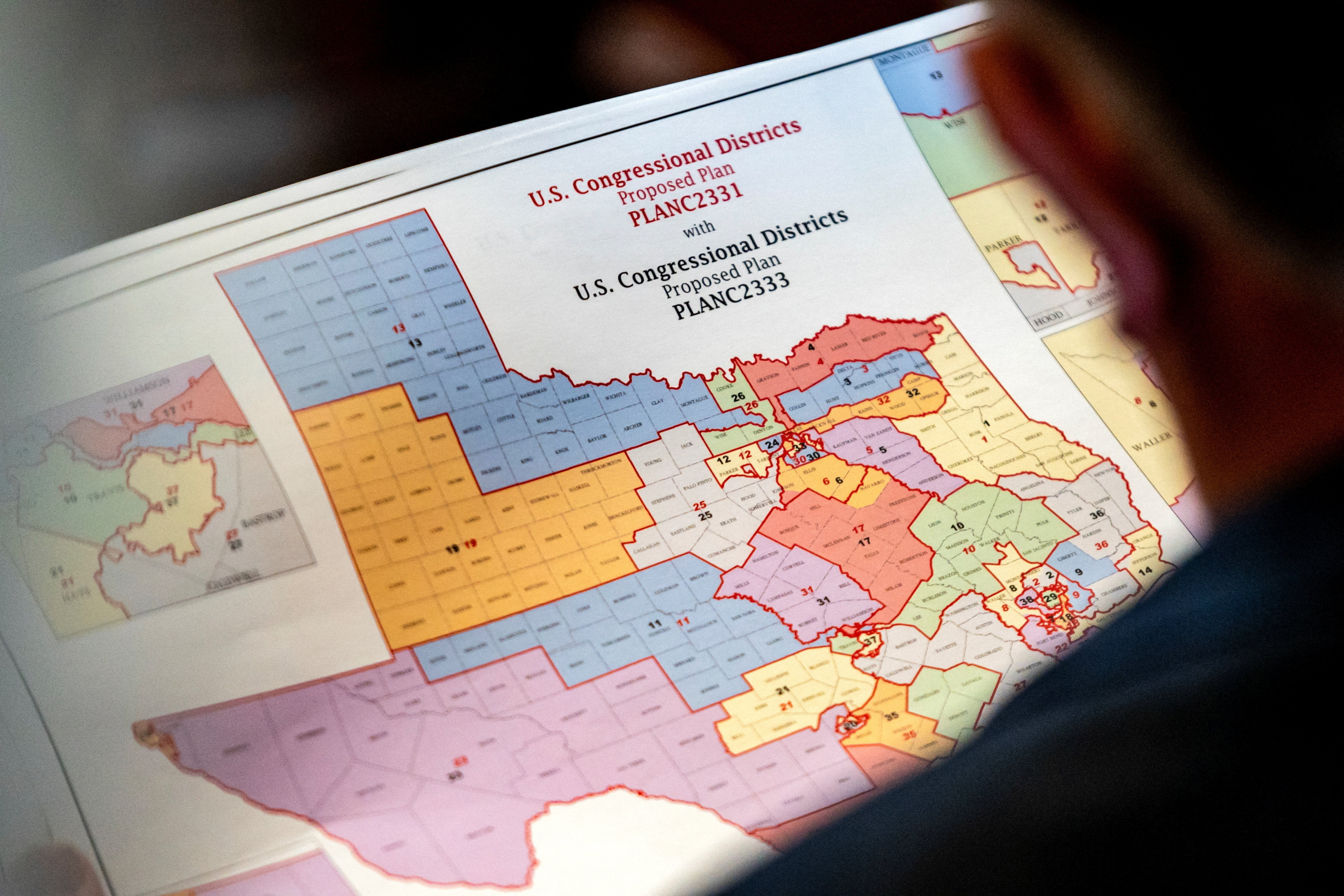 Redistricting battle between Republican and Democratic state lawmakers