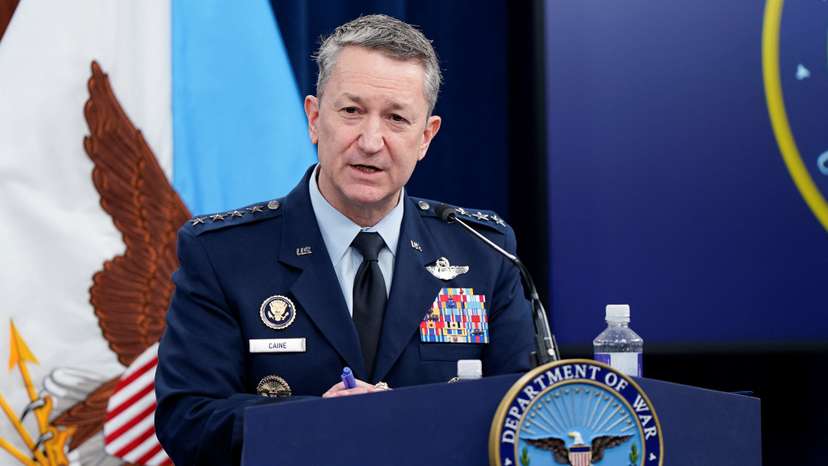 Briefing amid the U.S.-Israeli conflict with Iran, at the Pentagon in Washington, D.C.