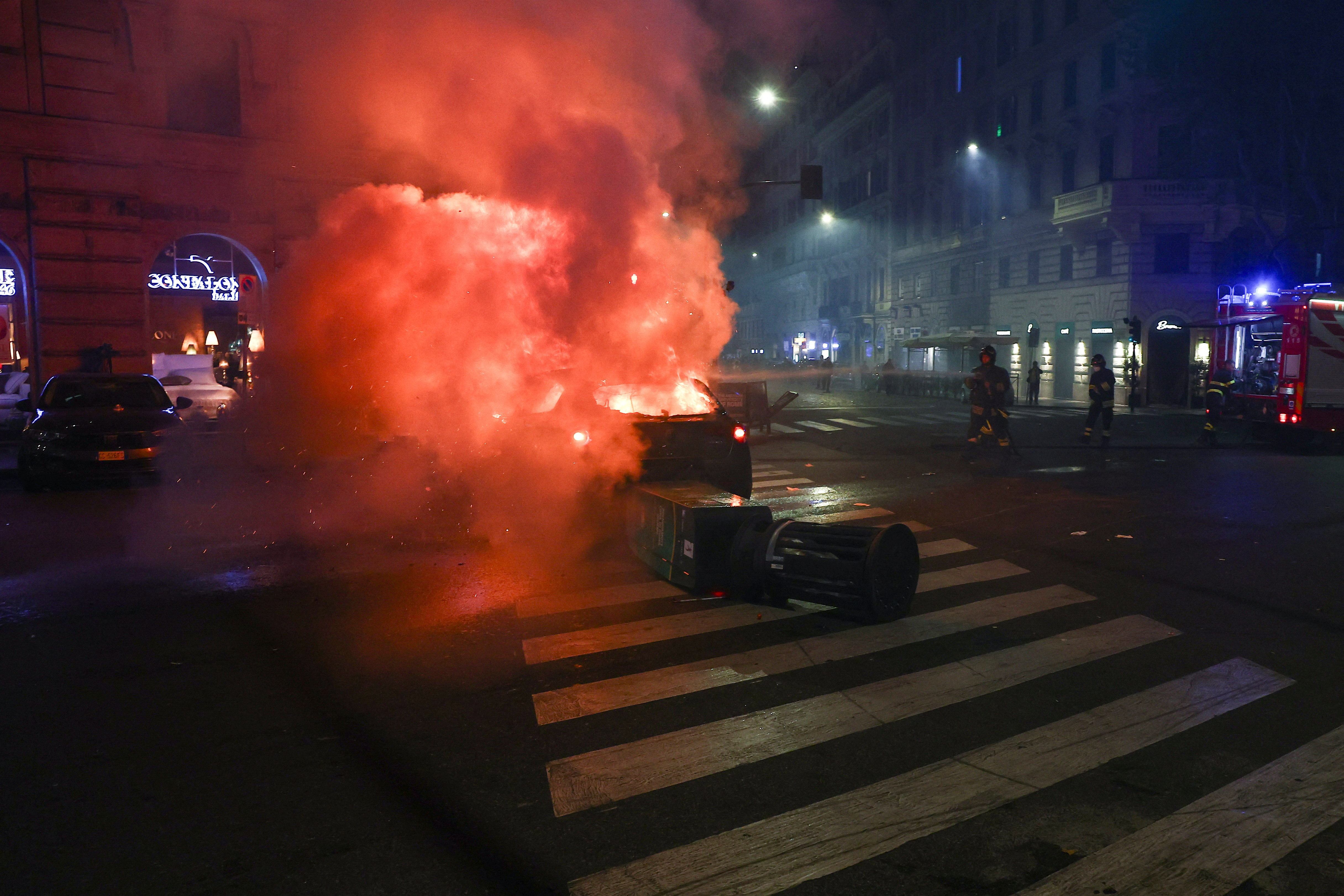 National protest for Gaza, in Rome