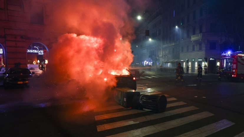 National protest for Gaza, in Rome