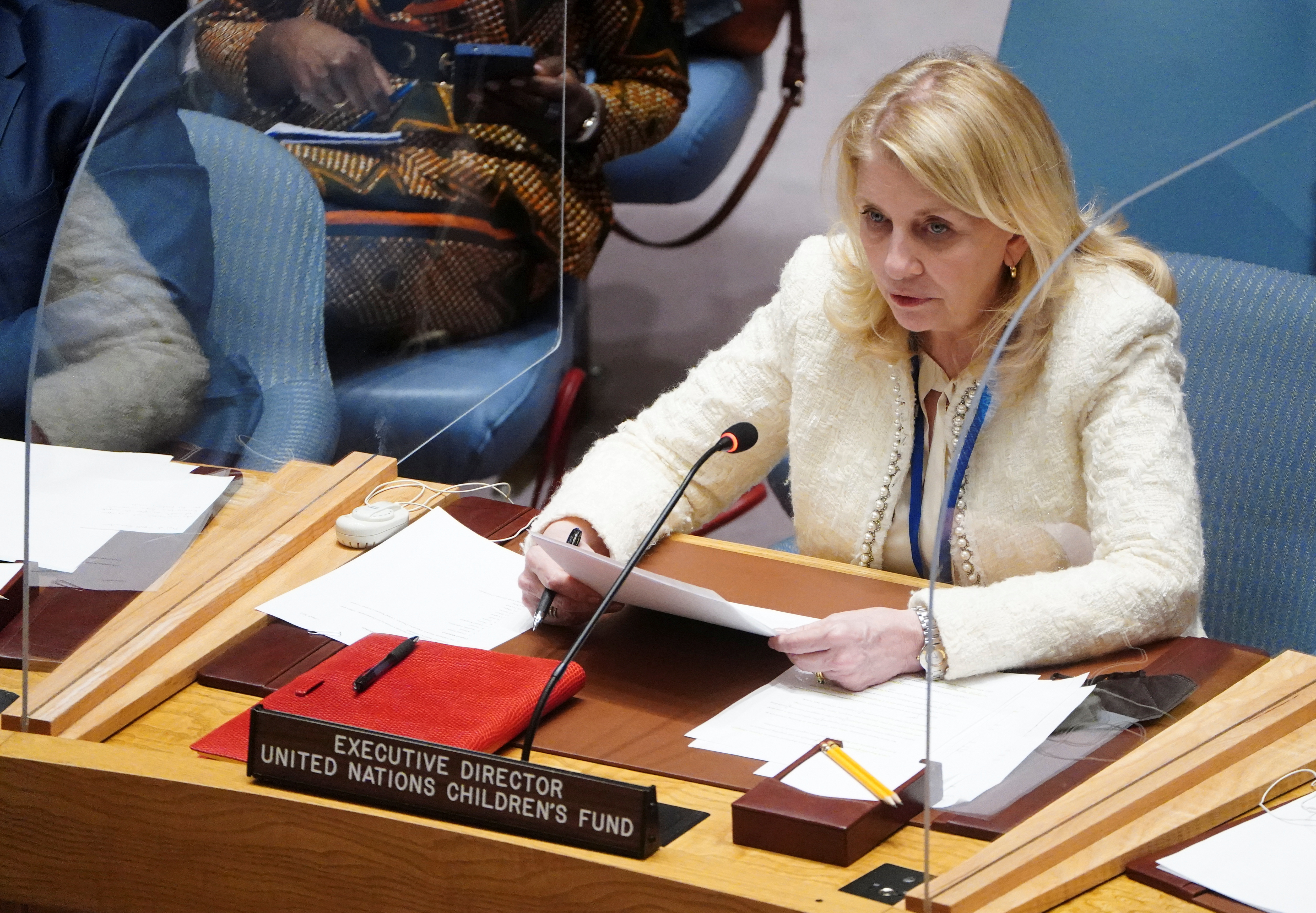 United Nations Security Council meeting on Threats to International Peace and Security