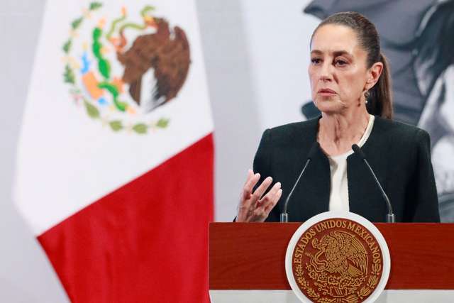 Mexico's President Sheinbaum holds press conference after phone call with U.S. President Trump