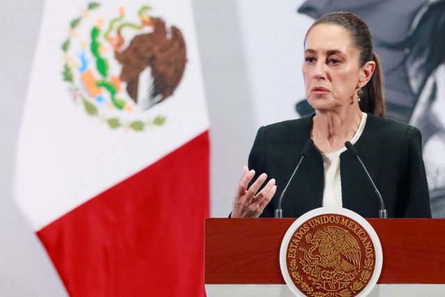 Mexico's President Sheinbaum holds press conference after phone call with U.S. President Trump