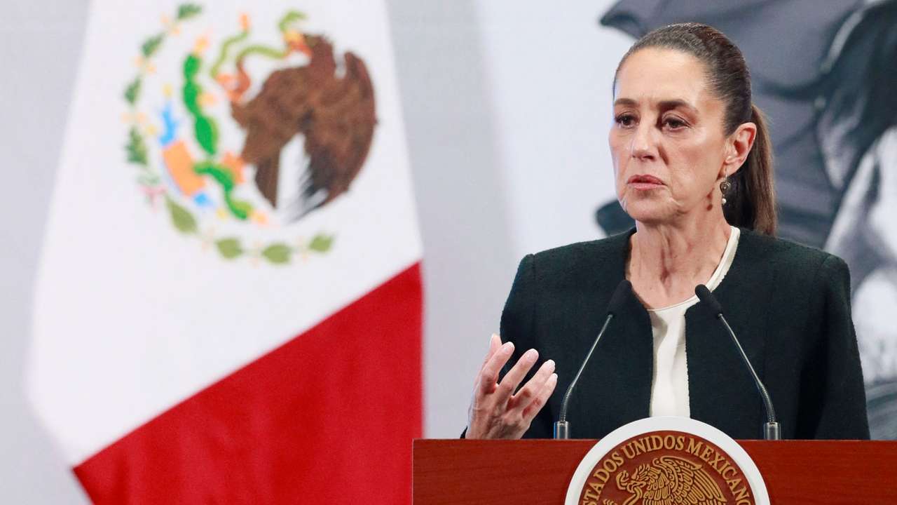 Mexico's President Sheinbaum holds press conference after phone call with U.S. President Trump