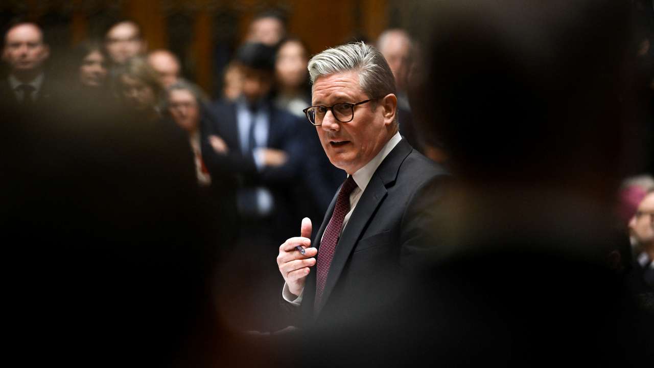 Prime Minister's Questions at the House of Commons in London