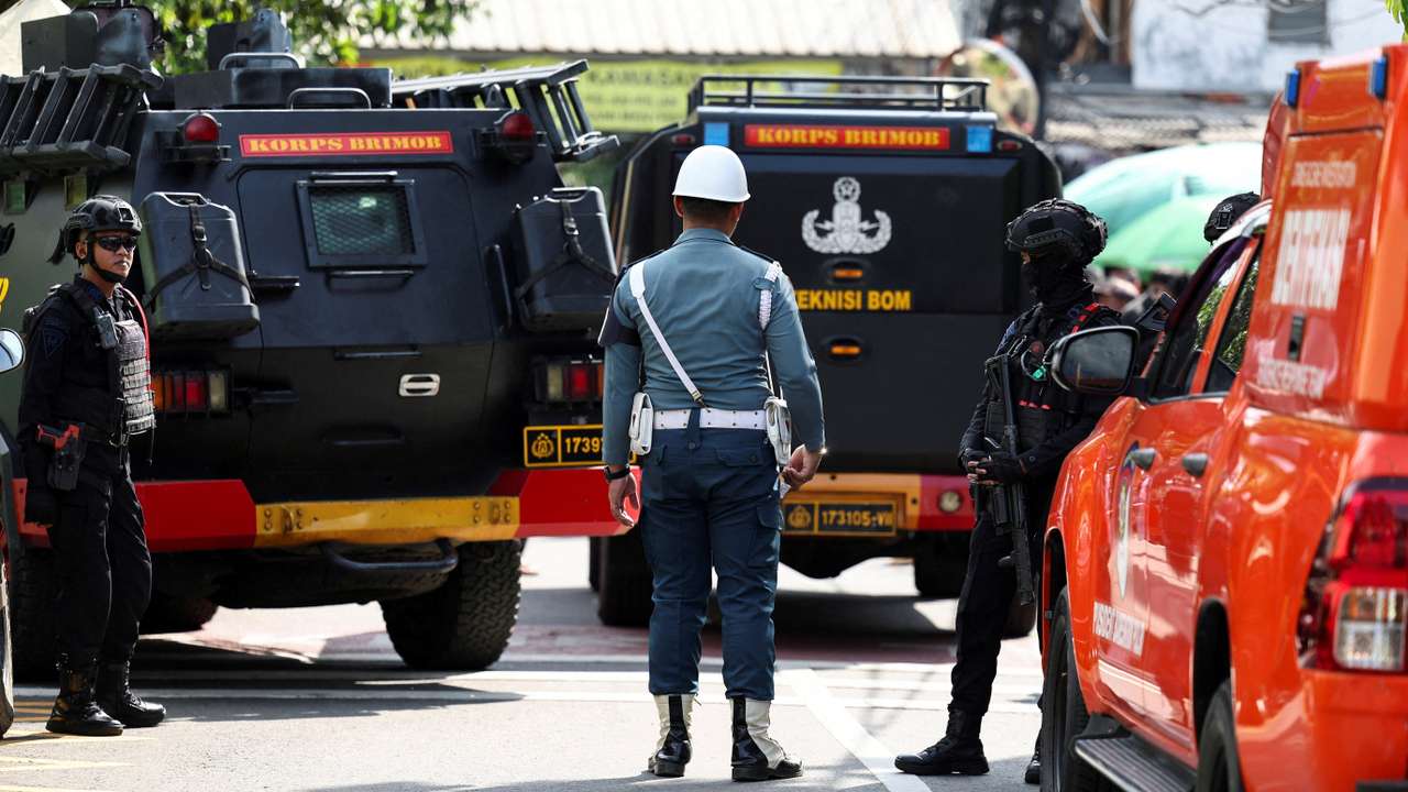 Explosion at a school complex in Jakarta