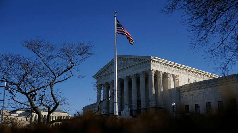 A general view of U.S. Supreme Court, in Washington