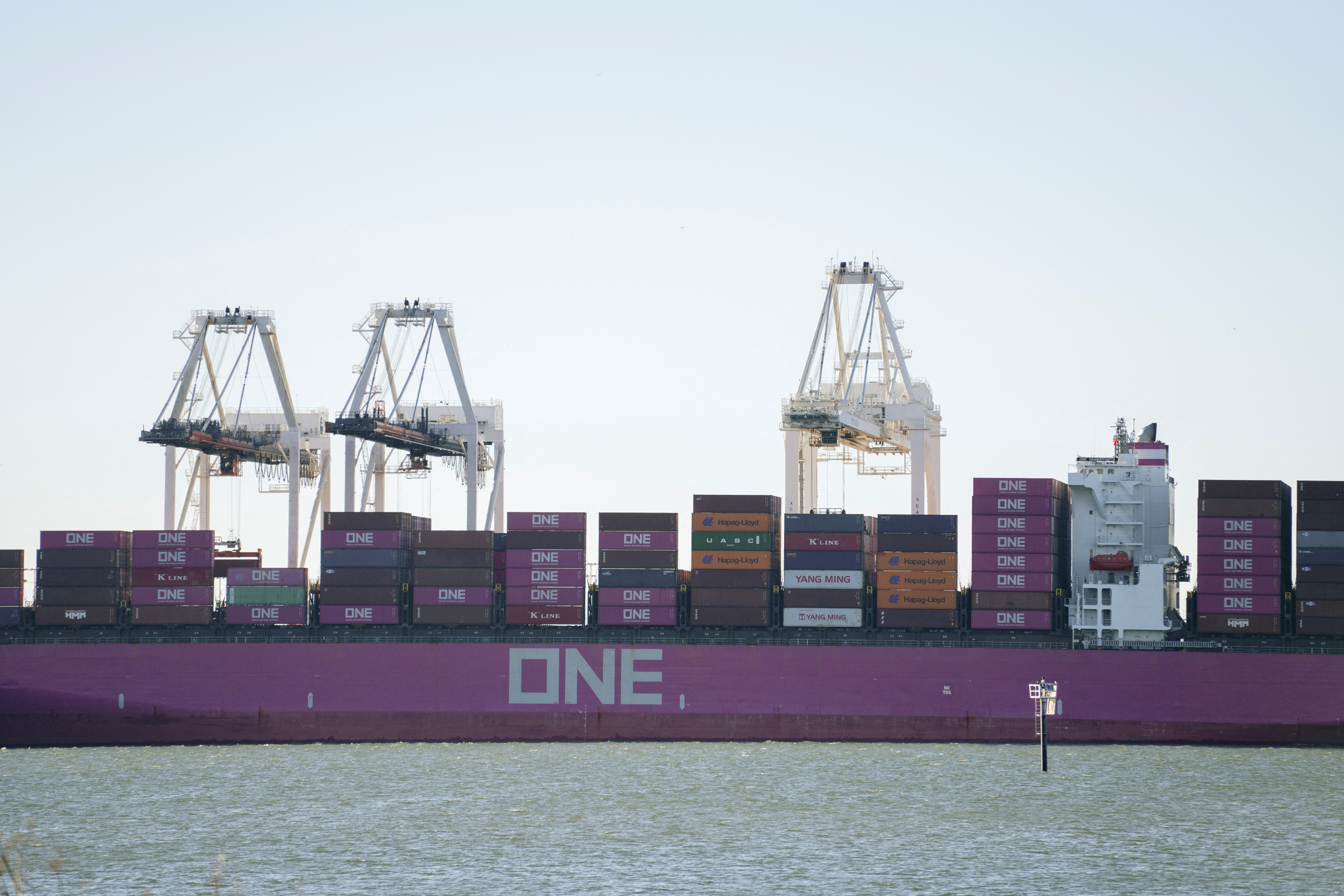 The Port of Oakland as Trump is inaugurated for his second term