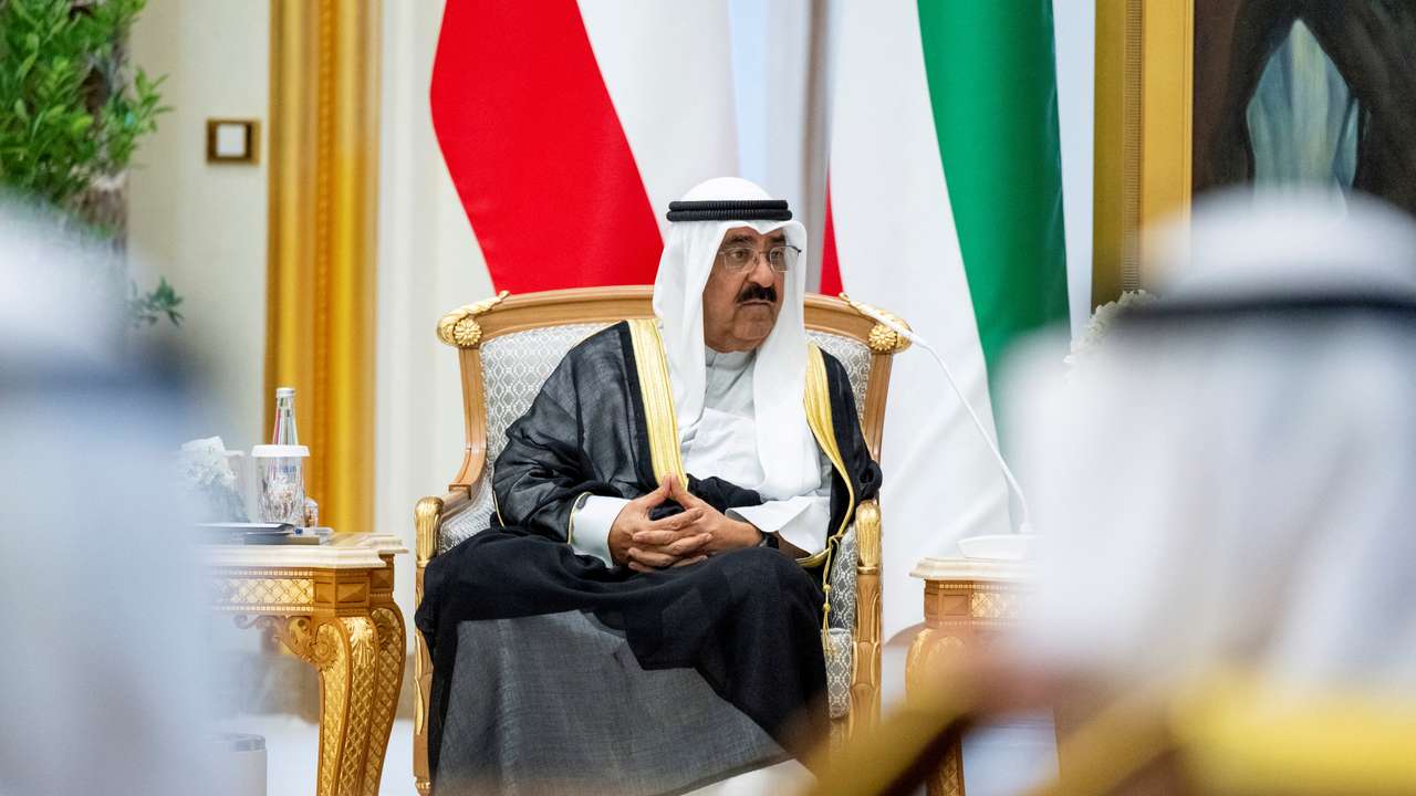 Kuwait's Emir Sheikh Meshal Al Ahmad Al Jaber Al Sabah visits the United Arab Emirates