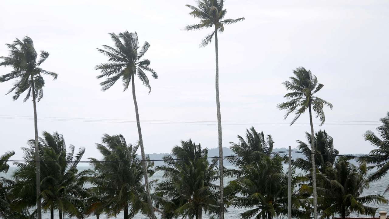 FILE PHOTO: A sailor stands guard at the Cambodian Ream Naval Base in Sihanoukville