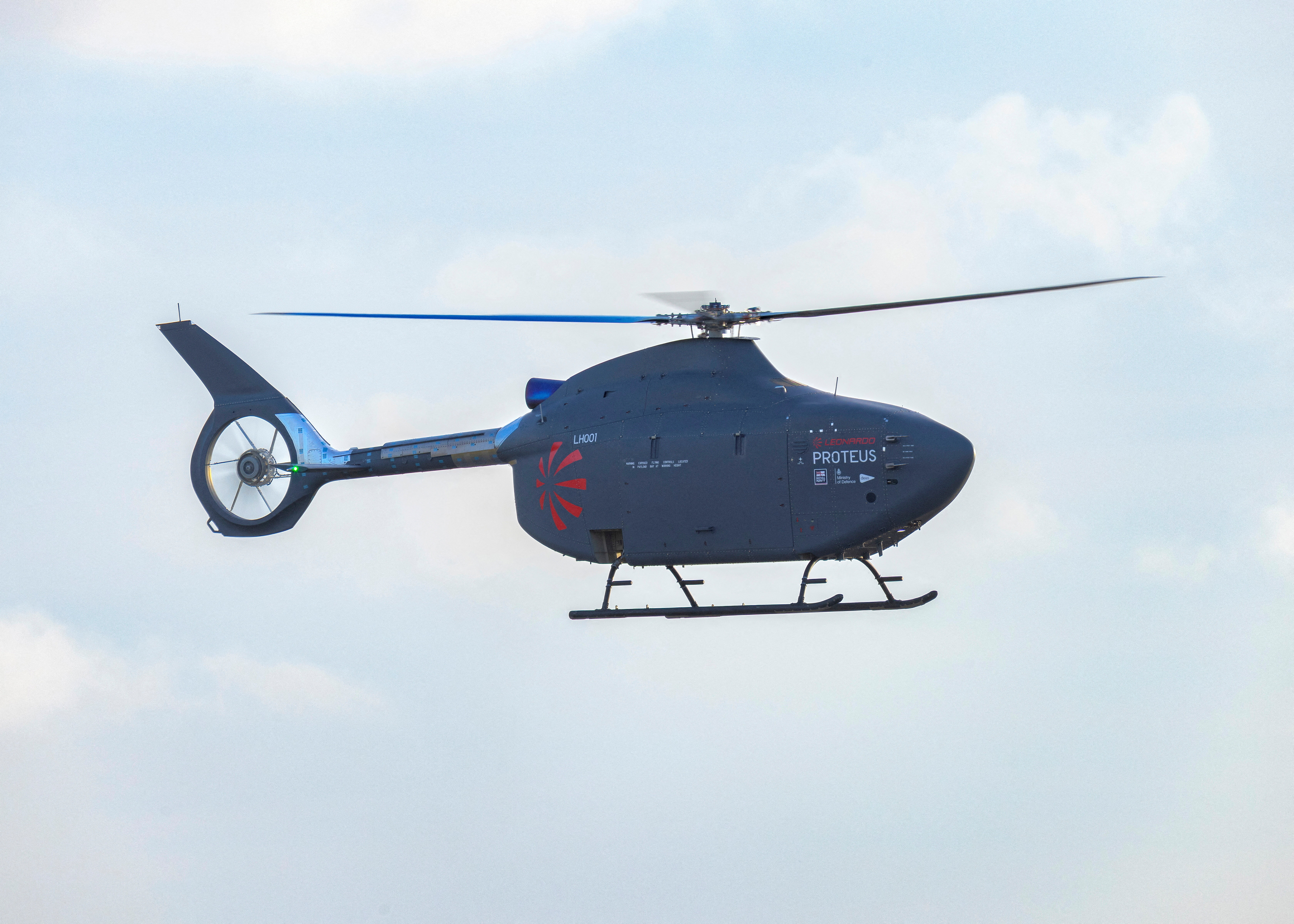 Royal Navy helicopter makes history with first autonomous flight