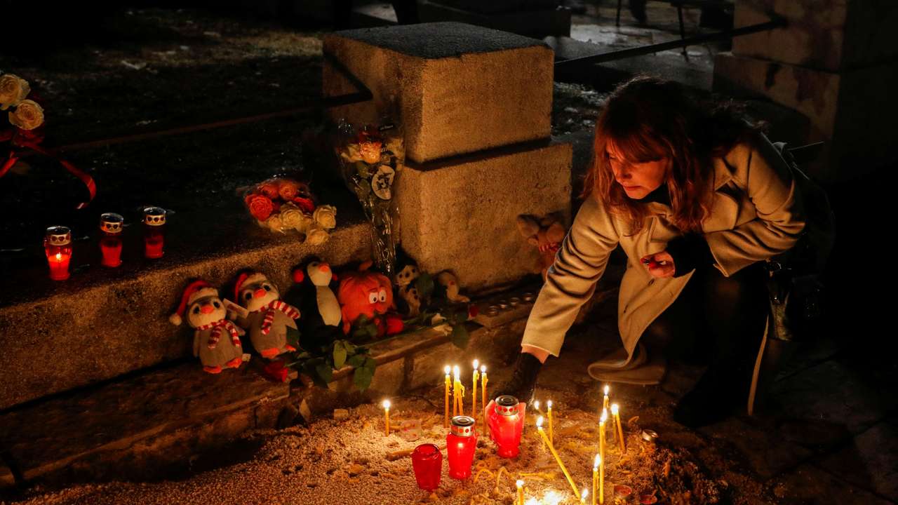 Montenegrins stage protest in Cetinje to commemorate shooting victims