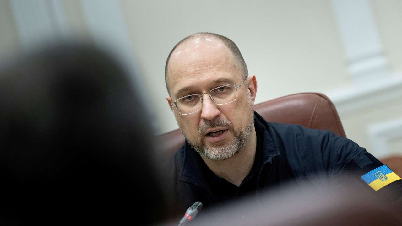 FILE PHOTO: U.S. Secretary of State Blinken visits Kyiv