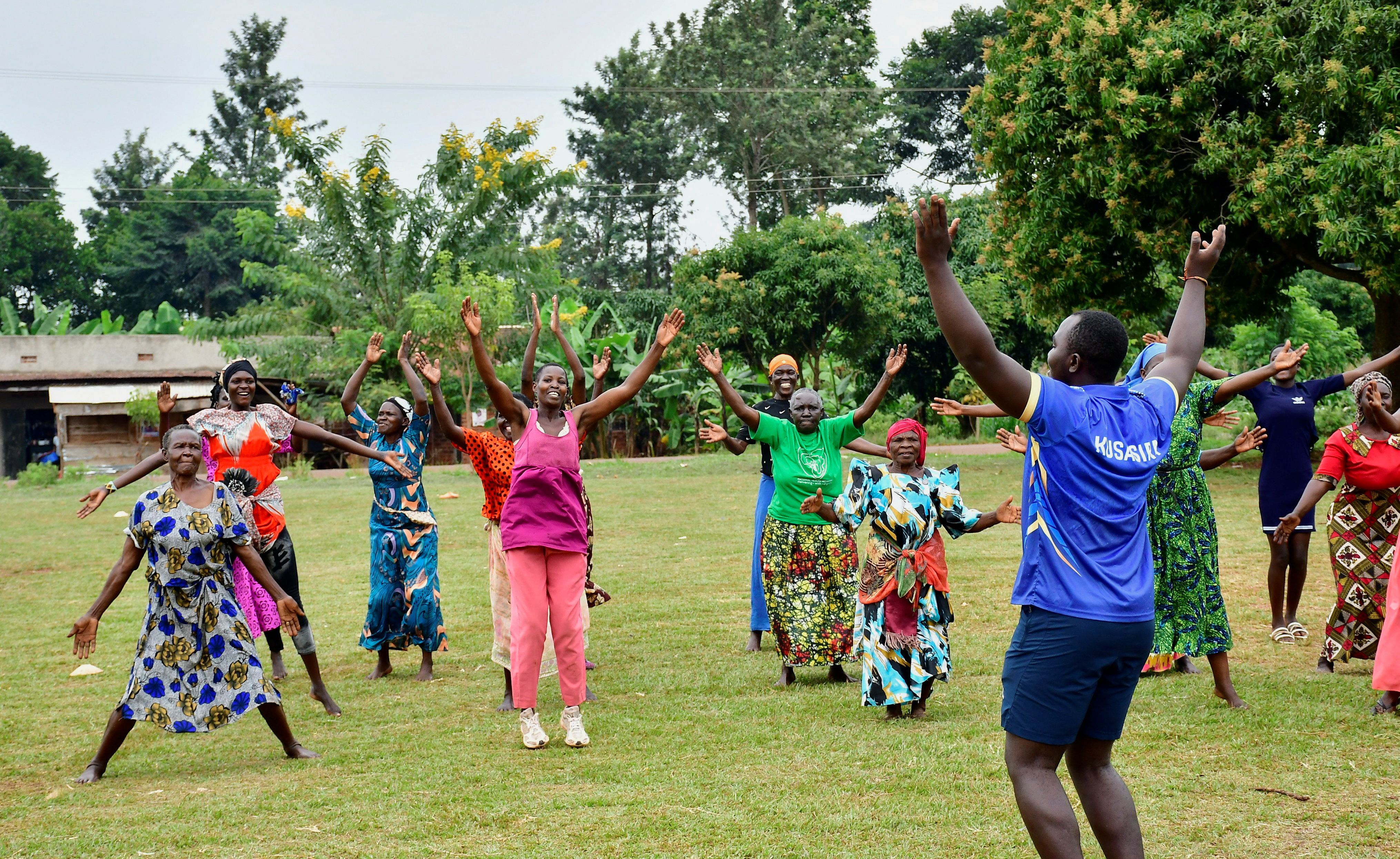 Uganda's elderly stretch into fitness to fight lifestyle diseases
