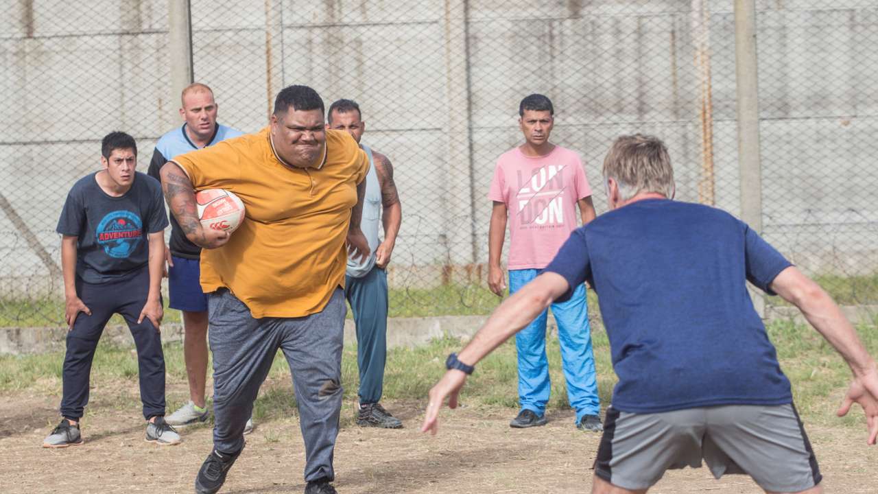 FILE PHOTO: Argentina inmates go the longest yard as rubgy helps cut crime rates