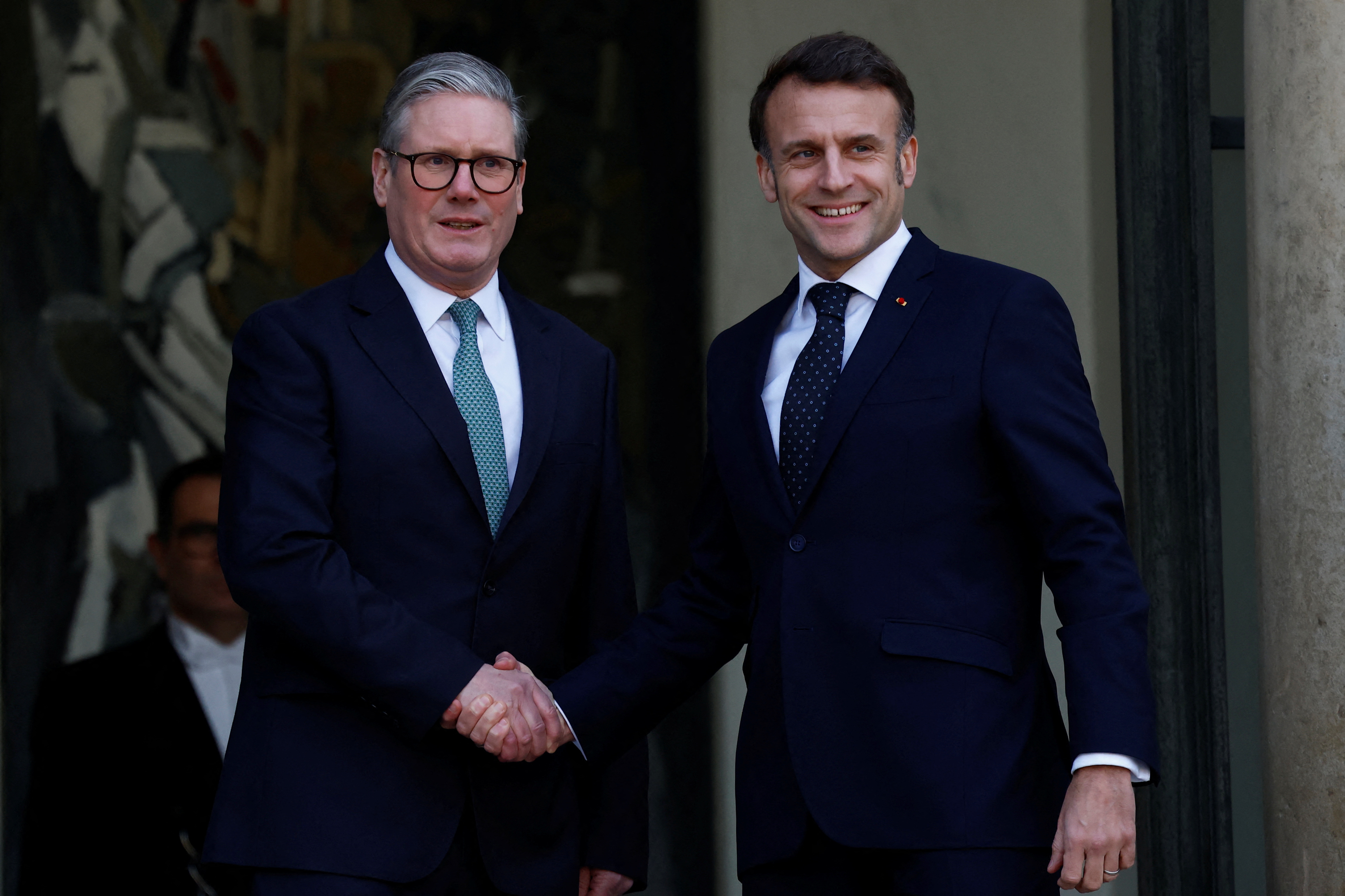 French President Macron hosts a meeting of European leaders on Ukraine in Paris