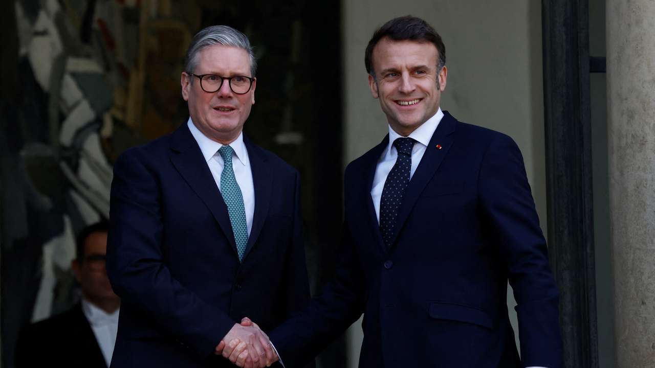 French President Macron hosts a meeting of European leaders on Ukraine in Paris