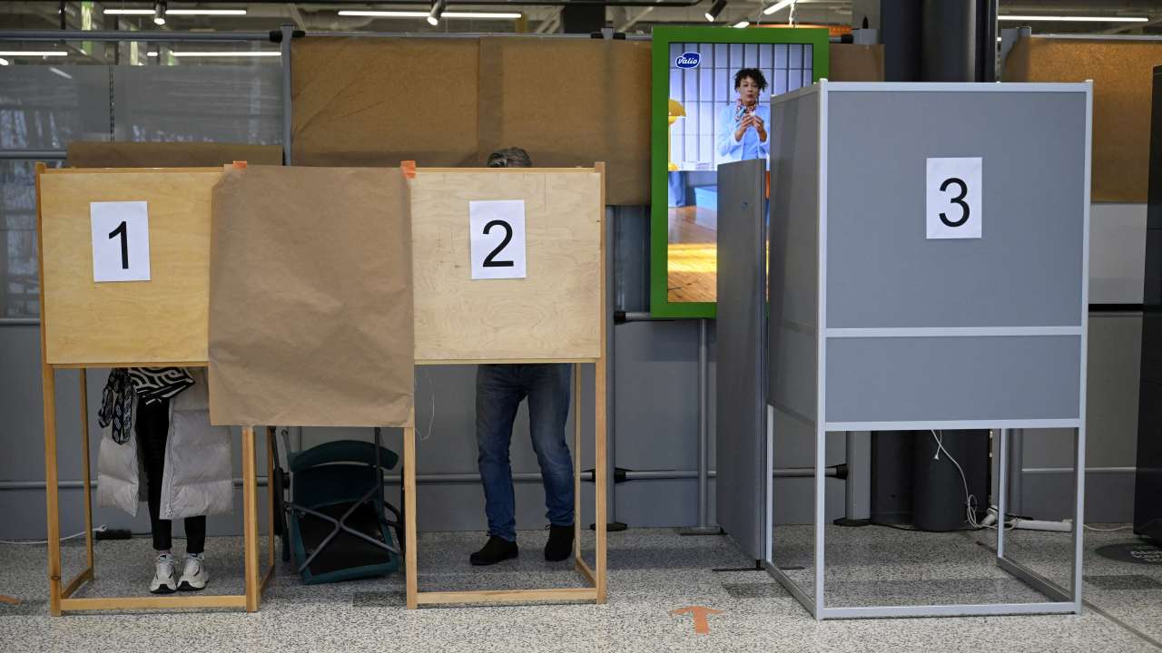 FILE PHOTO: Finnish presidential election, last day of advance voting