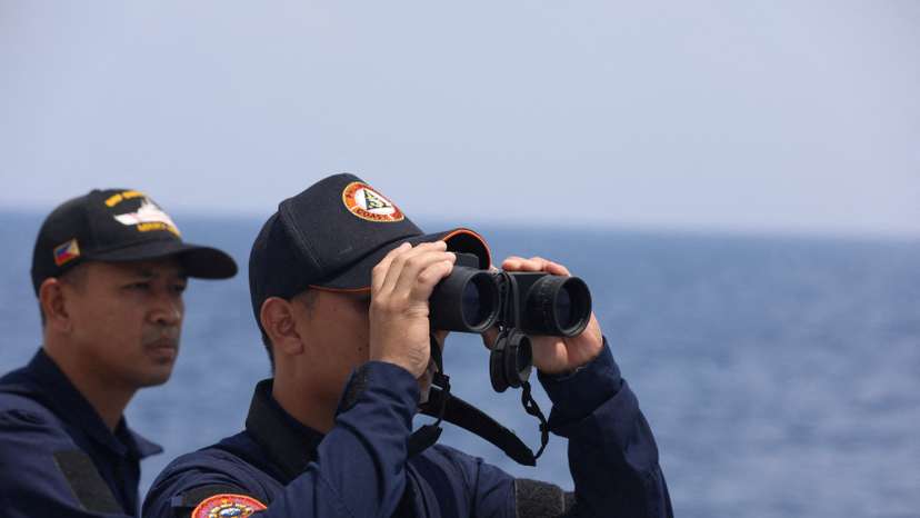 FILE PHOTO: Philippines resupply mission in the South China Sea