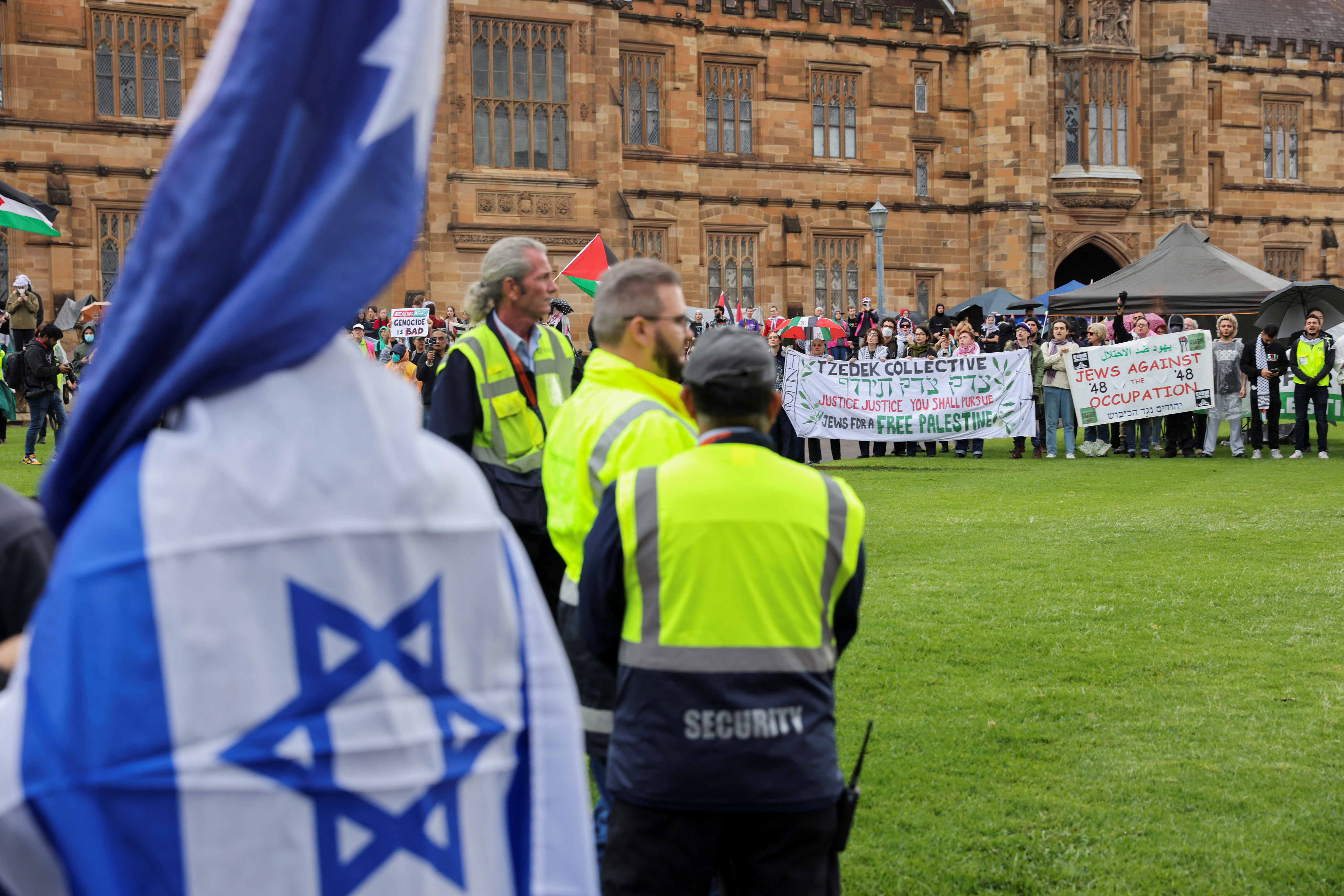 Protest in support of Palestinians in Sydney