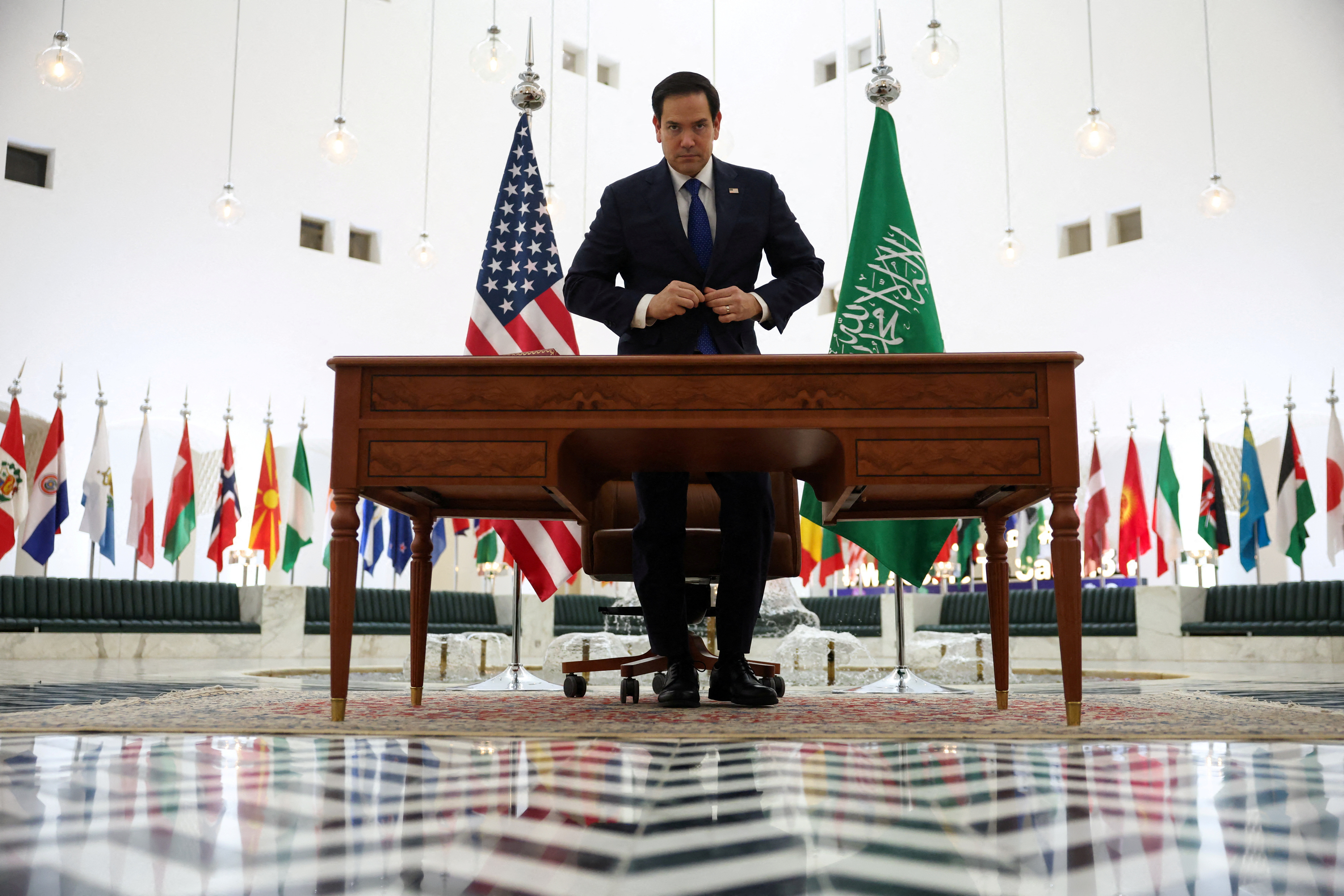 U.S. Secretary of State Rubio visits Riyadh